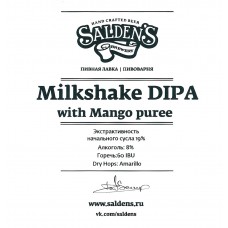Salden'S Milkshake dipa with mango puree